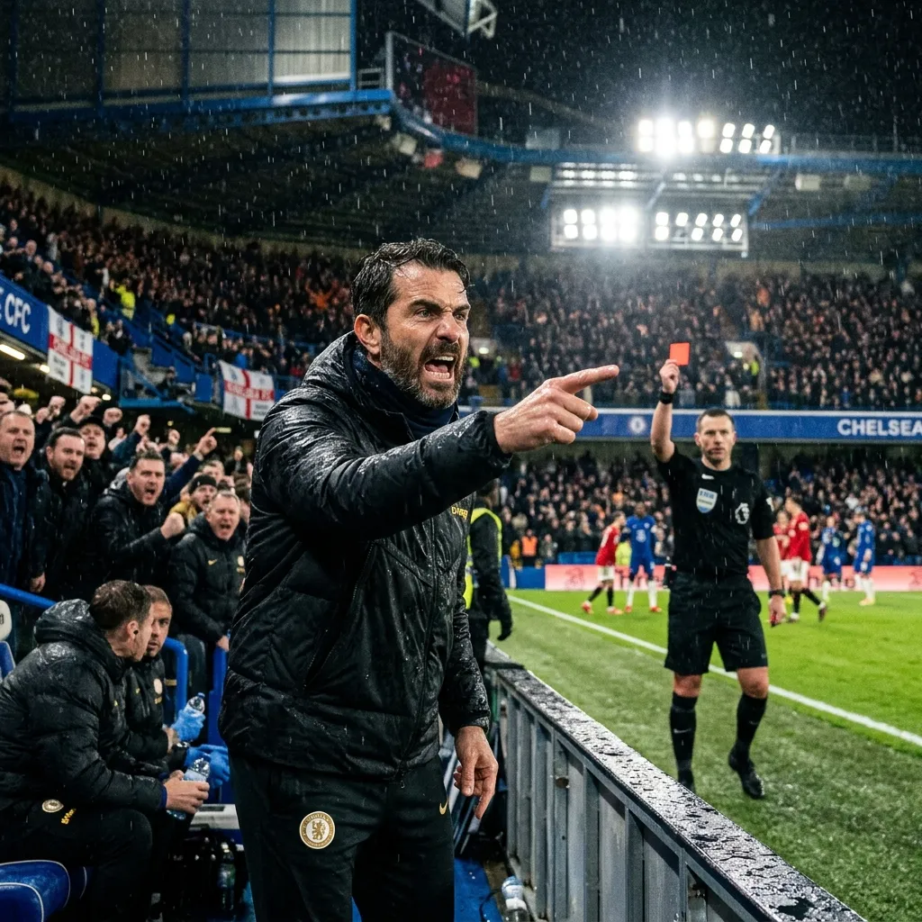 Thẻ Đỏ Tai Họa: Enzo Maresca Nổi Giận, Nicolas Jackson Ngồi Chơi Xơi Nước Hết Mùa Giải 2026!