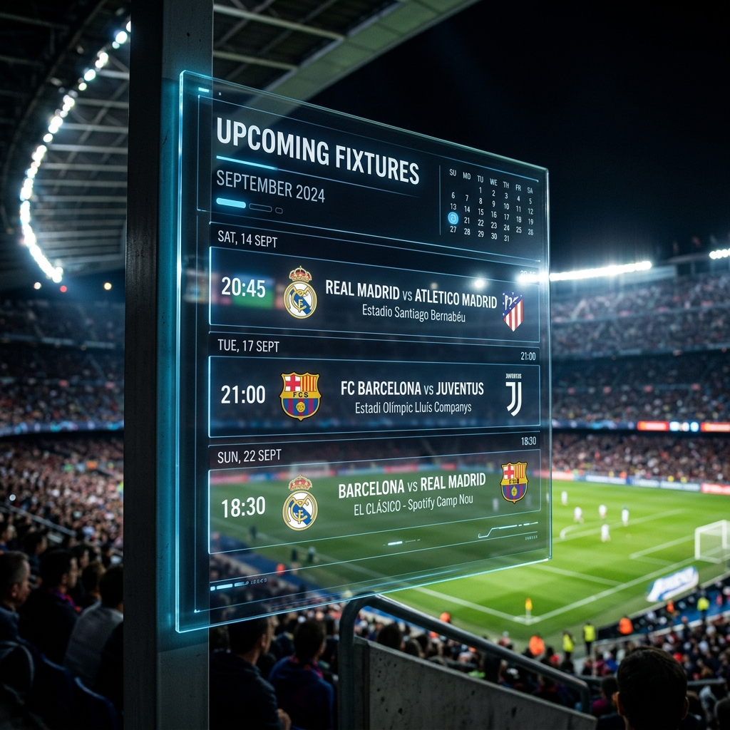 Lịch Thi Đấu La Liga