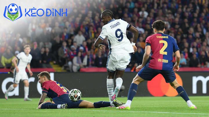 Marcus Thuram gây sốc với bàn thắng lịch sử tại Champions League